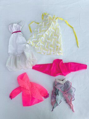 80s Vintage Barbie Clothes Fashion Lot - Some Items TLC - 1978-1989